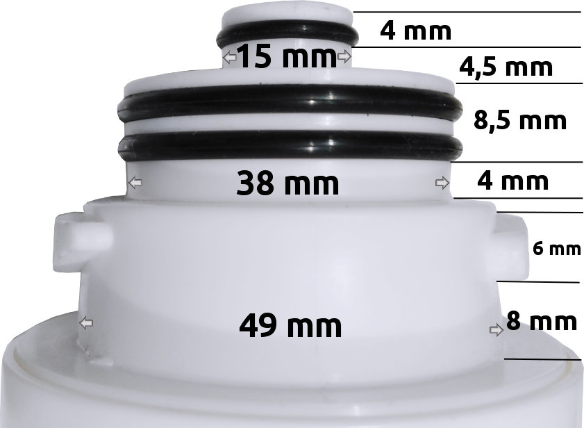 Filtro GreenFilter Compatible FT-92 Carbon Block